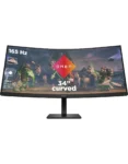 HP OMEN 34c (HSD-0159-A) Curved-Gaming-Monitor (86,4 cm/34 ", 3440 x 1440 px, WQHD, 1 ms Reaktionszeit, 165 Hz, VA LED)