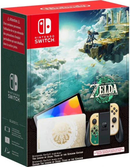 Nintendo Switch OLED The Legend of Zelda TotK Edition + Tears of the Kingdom