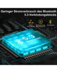 Vbrisi Bluetooth Kopfhörer