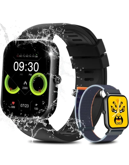 Apple Watch Series 9 GPS OS + Zoll, 10), cm/1,61 – Smartwatch Band 41mm Sport (4,1 Edelstahl Watch Cellular